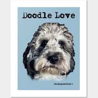 Doodle Dog Love Posters and Art